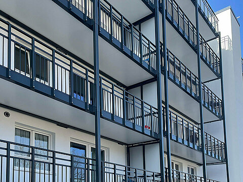 Balkonbau Hamburg Grindelallee mit G&S die balkonbauer - 01